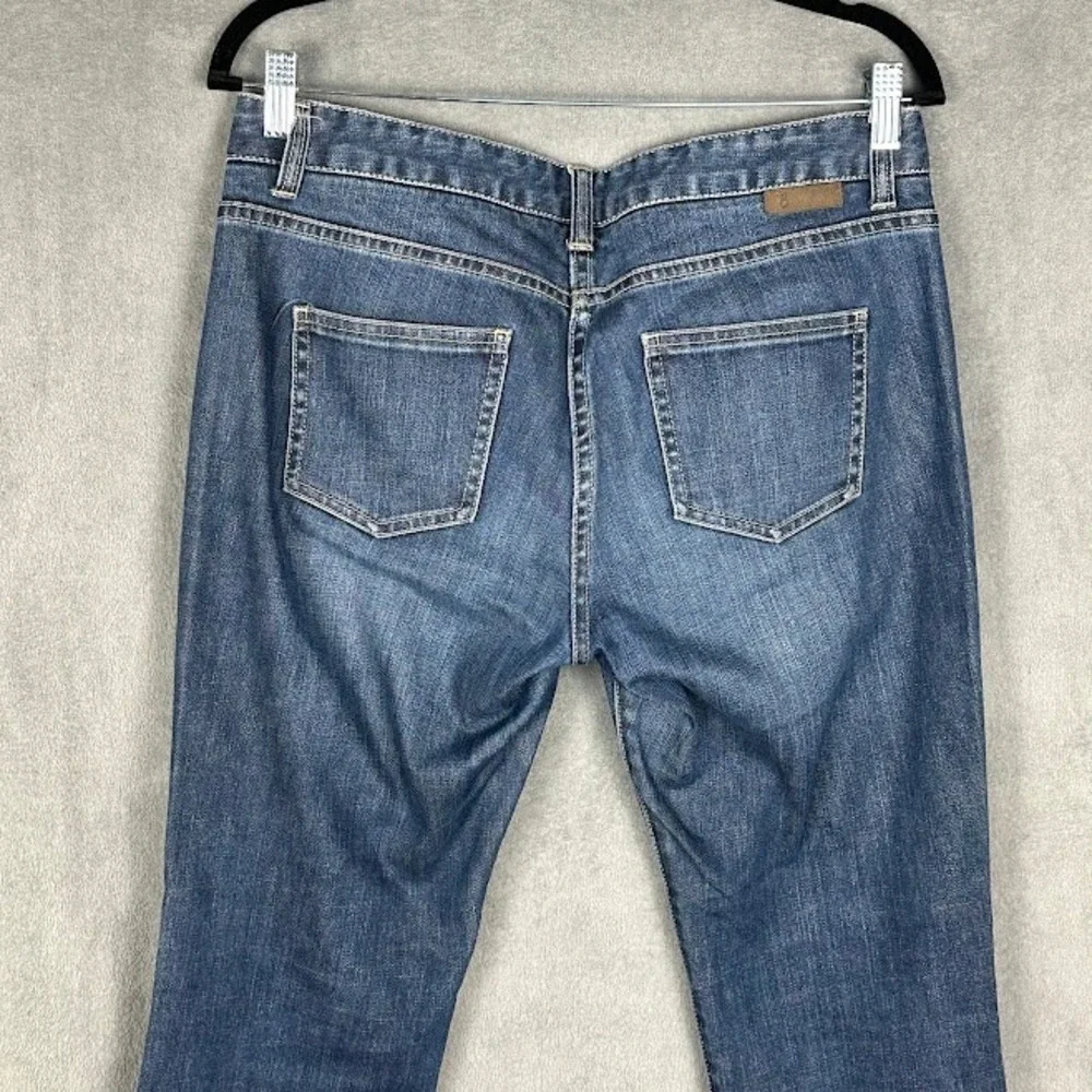 Boden Jeans Womens 8P Blue Straight Pockets Stretch Medium Wash Classic Mid Rise